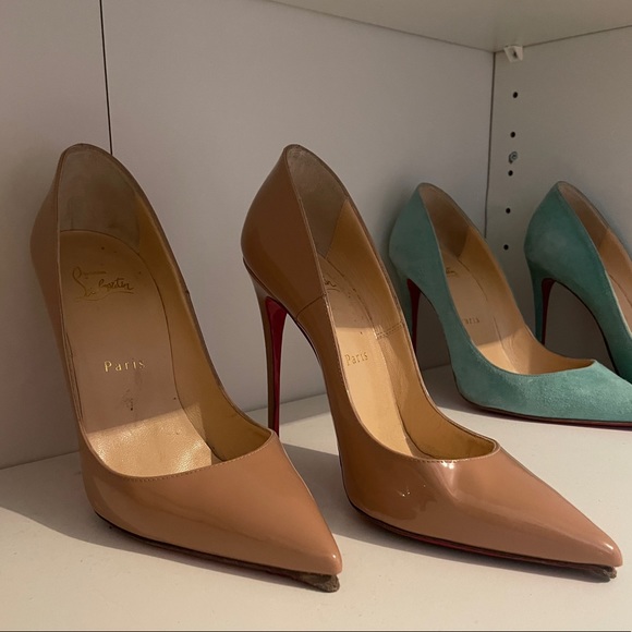 Nude Louboutin So Kate Pumps (120mm) - Picture 2 of 6